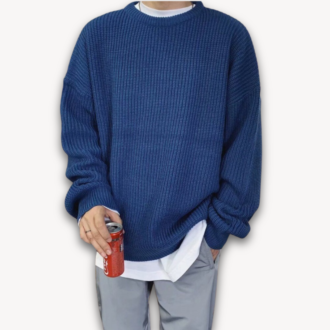 Γυναικείο Πλεκτό Ζιβάγκο Oversized Χοντρή Πλέξη