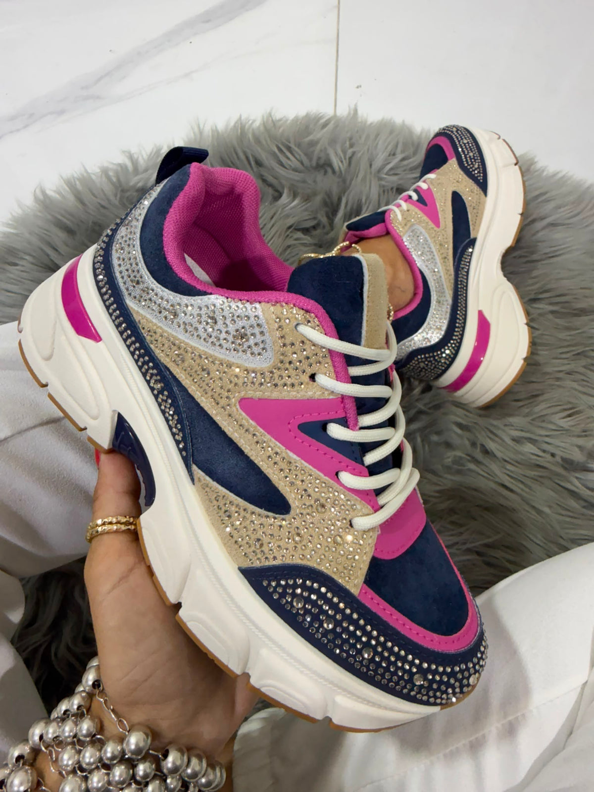Γυναικεία Sneakers Wandy Πολύχρωμα