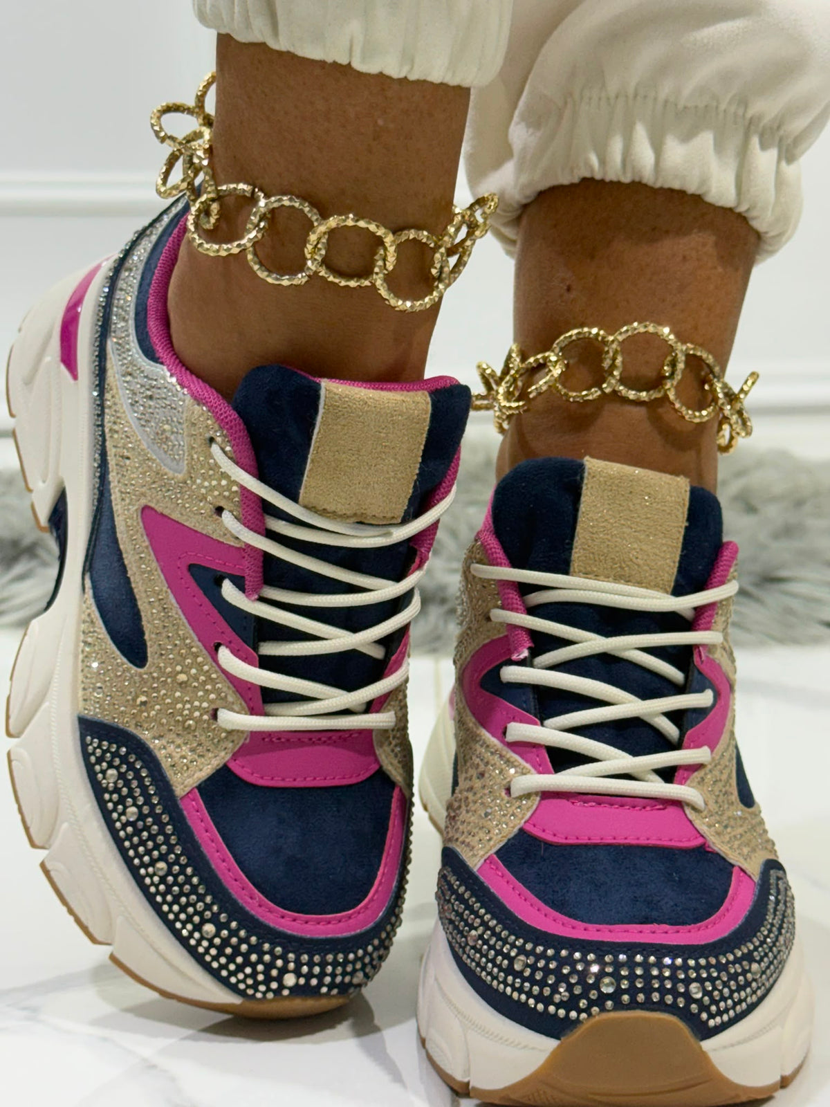 Γυναικεία Sneakers Wandy Πολύχρωμα