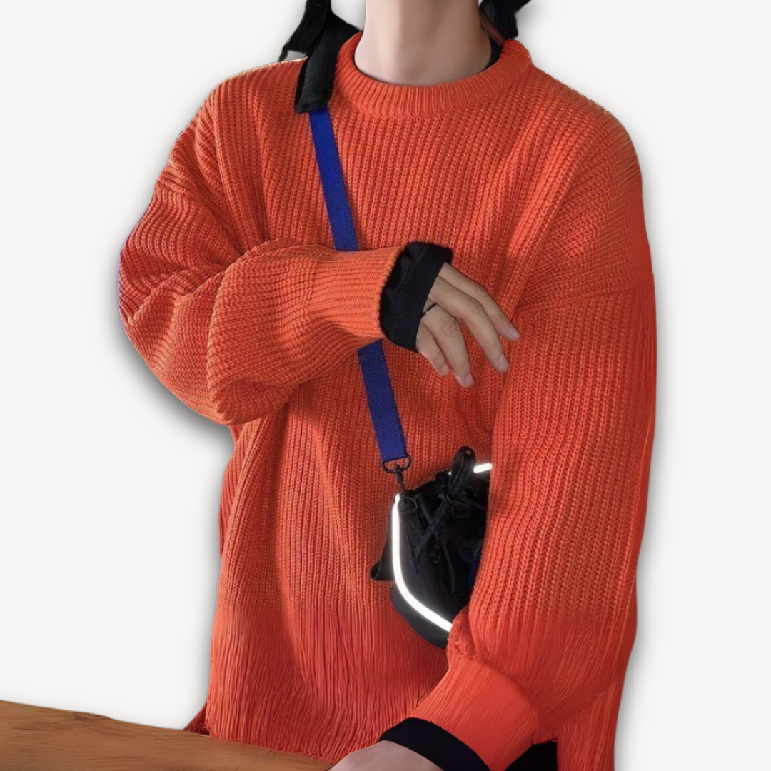 Γυναικείο Πλεκτό Ζιβάγκο Oversized Χοντρή Πλέξη