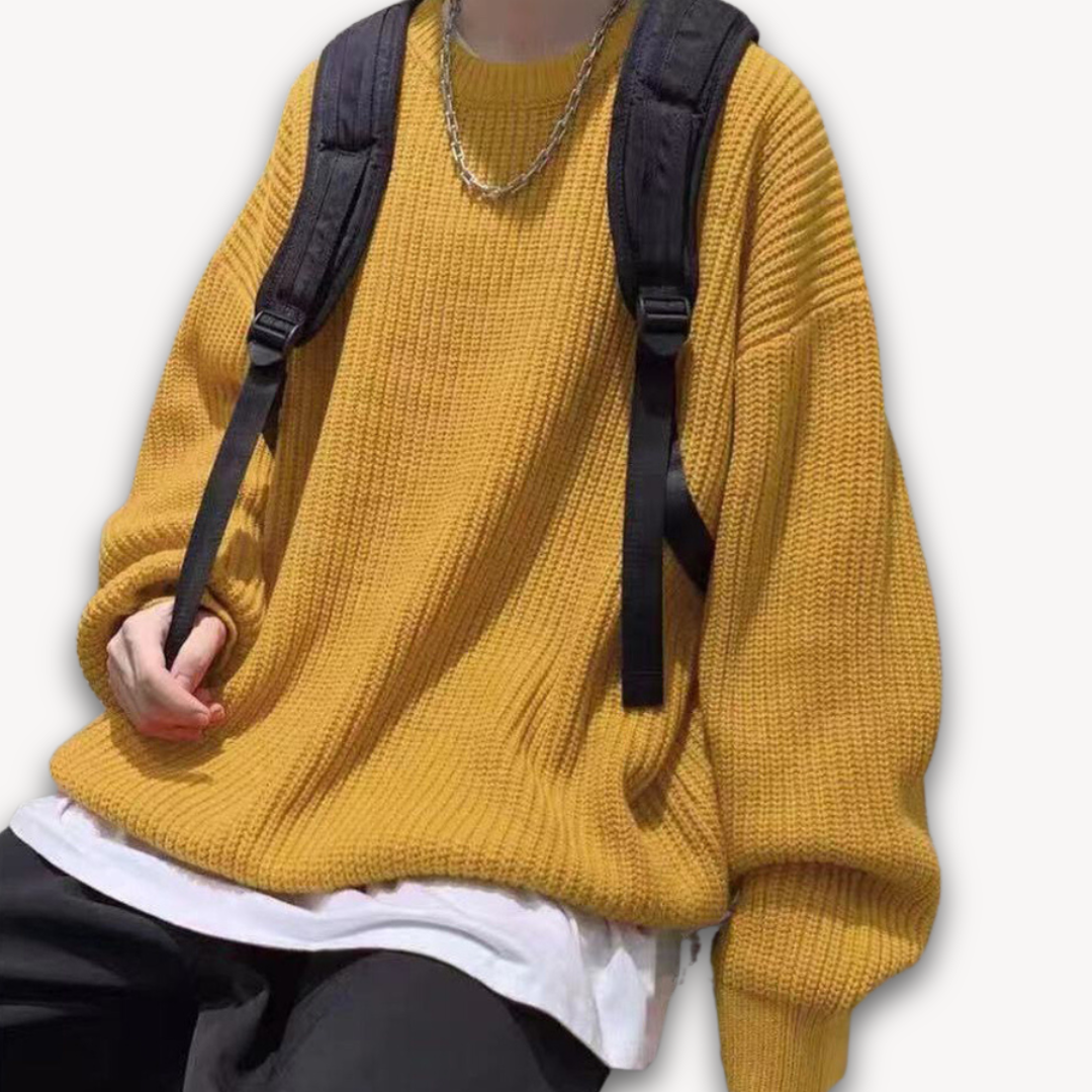 Γυναικείο Πλεκτό Ζιβάγκο Oversized Χοντρή Πλέξη