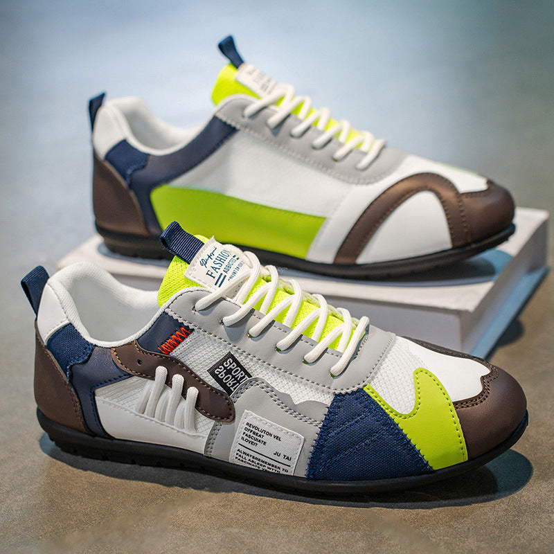 Ανδρικά Sneakers Racer Δέρμα και Mesh Varel Milano