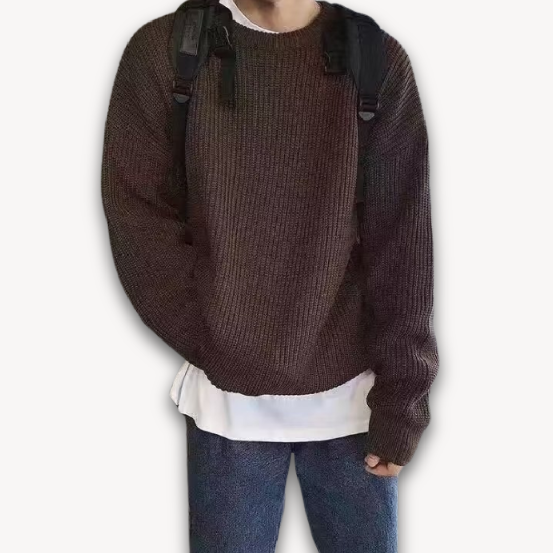 Γυναικείο Πλεκτό Ζιβάγκο Oversized Χοντρή Πλέξη
