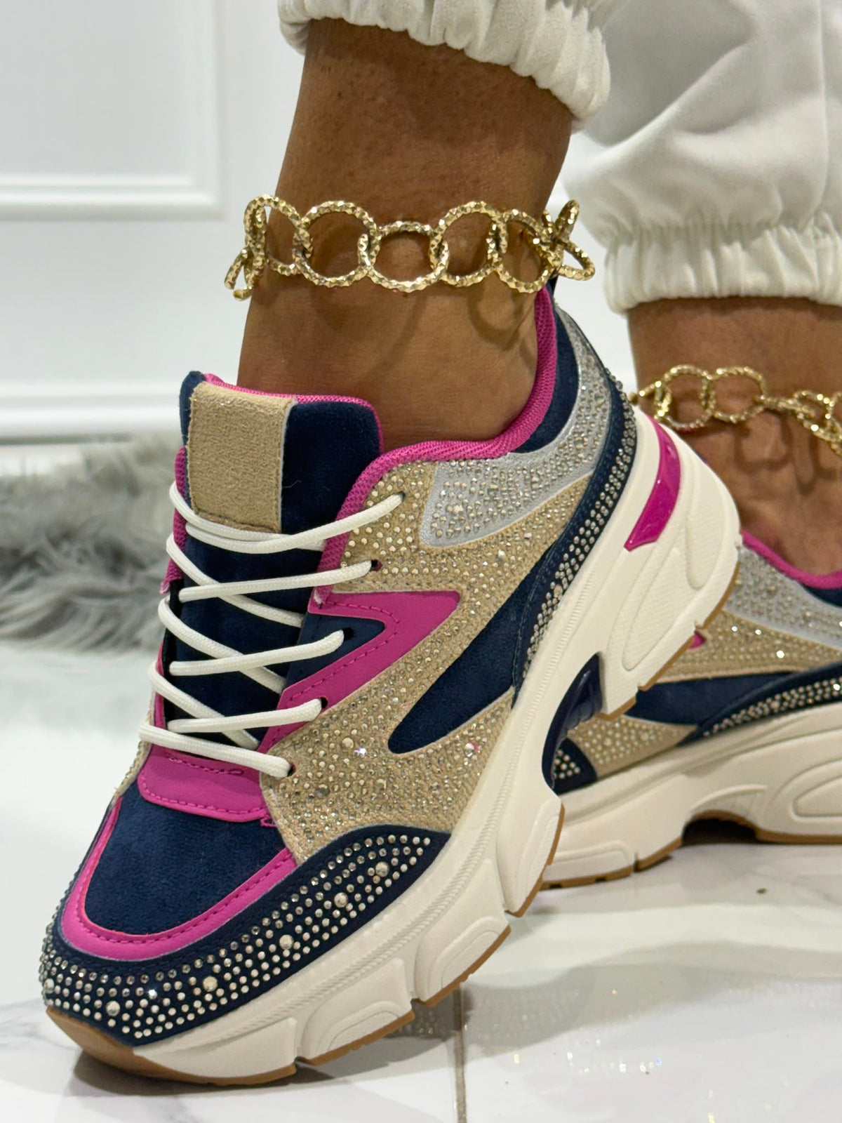 Γυναικεία Sneakers Wandy Πολύχρωμα