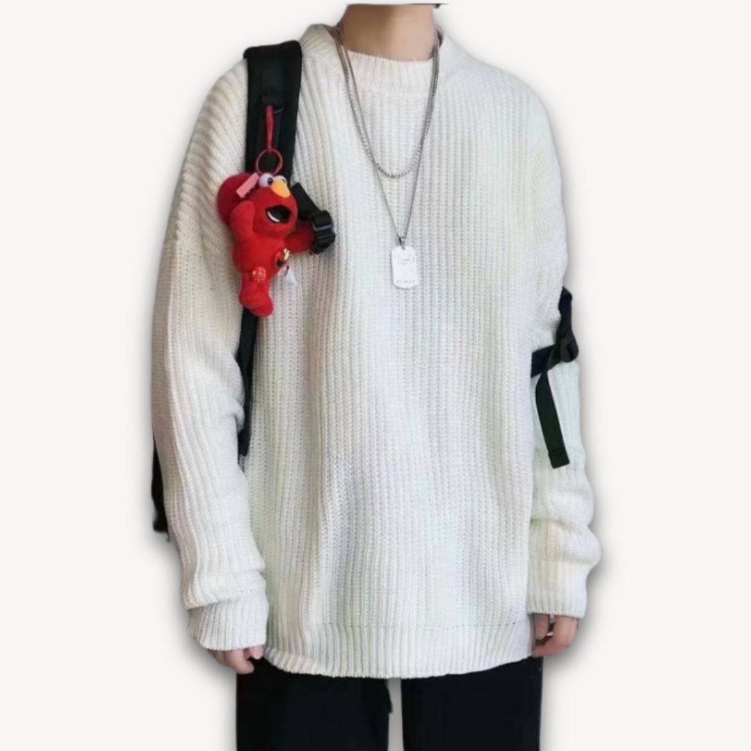 Γυναικείο Πλεκτό Ζιβάγκο Oversized Χοντρή Πλέξη