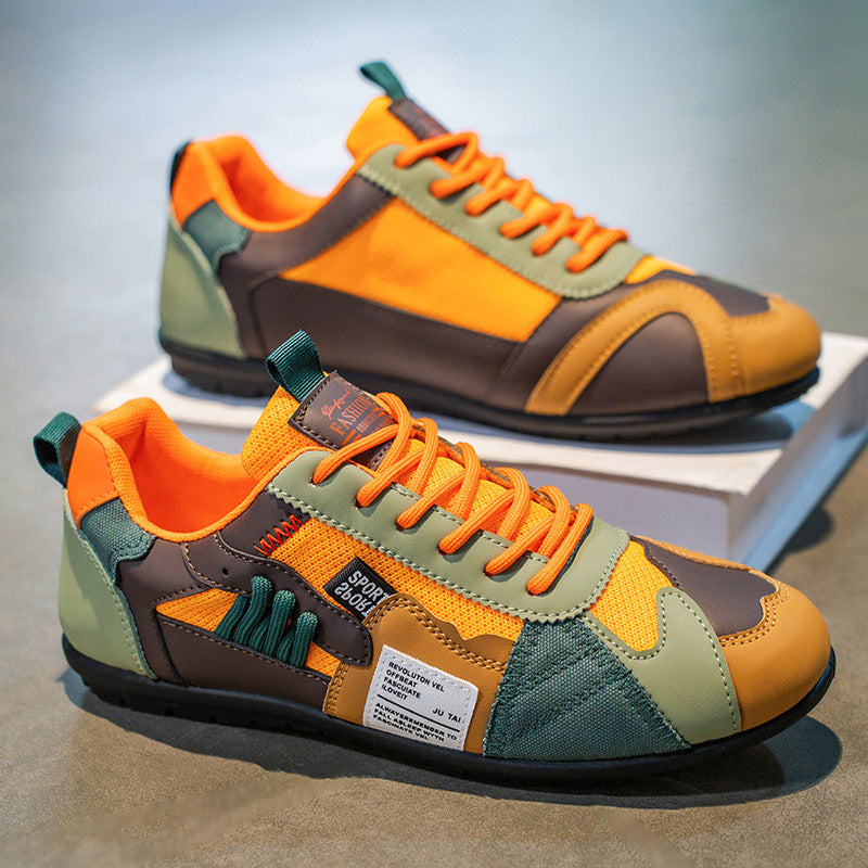 Ανδρικά Sneakers Racer Δέρμα και Mesh Varel Milano